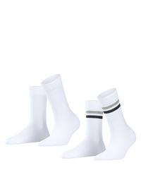 ESPRIT Tennis Stripe SO  2-Pack Socken Damen - schnee (2070)