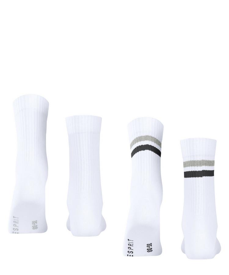ESPRIT ESPRIT Tennis Stripe SO  2-Pack Socken Damen - schnee (2070) - 0 | SportScheck