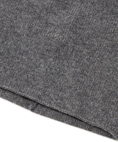 Rückansicht von Falke Mütze Beanie dark grey -heather (3278)