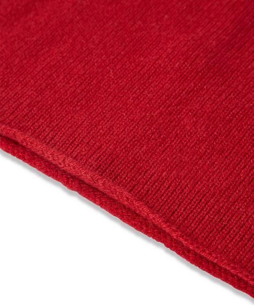 Rückansicht von Falke Mütze Beanie carmine (8051)