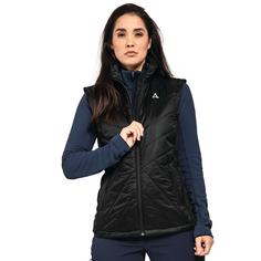 Rückansicht von Schöffel Hybrid Vest Stams L Outdoorweste Damen 7290 grün