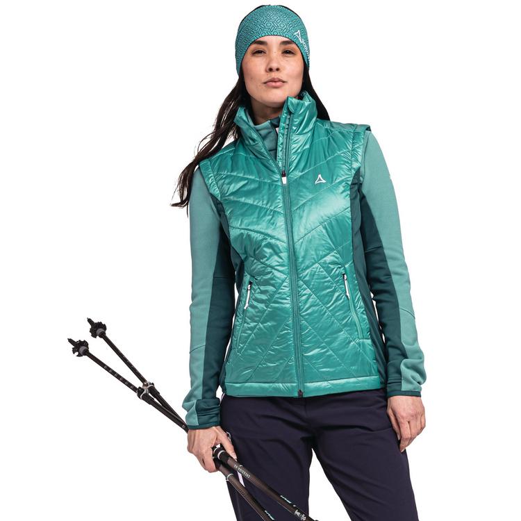 Sch&ouml;ffel Sch&ouml;ffel Hybrid Vest Stams L Outdoorweste Damen - 7290 - gr&uuml;n - 1 | SportScheck
