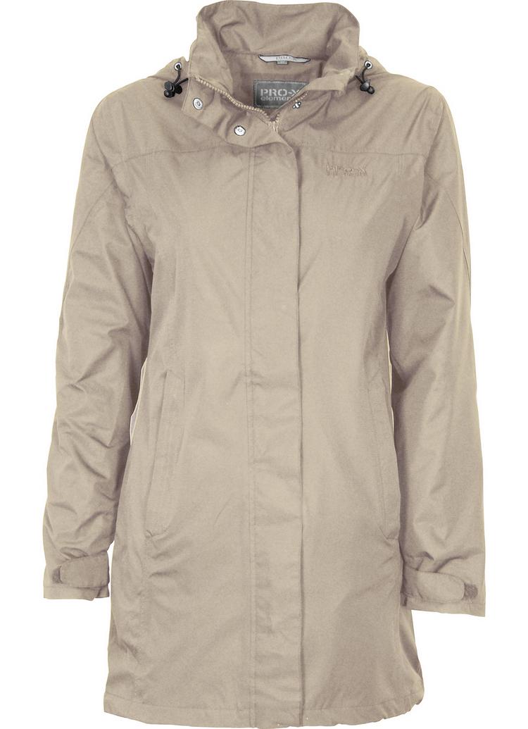 PRO-X elements PRO-X elements JENNA Regenmantel Damen - Beige - 0 | SportScheck