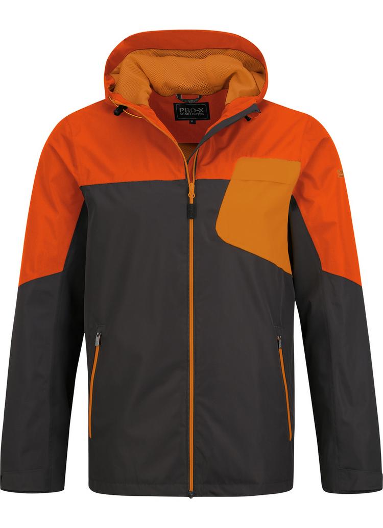 PRO-X elements PRO-X elements MASON Funktionsjacke Herren - Anthrazit/ Orange - 0 | SportScheck