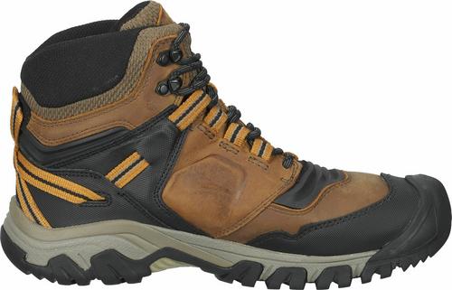 Rückansicht von Keen Wanderschuhe Boots Herren Braun