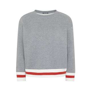 Chiemsee Sweater Sweatshirt Damen 17-4402M Neutral Gray Melange