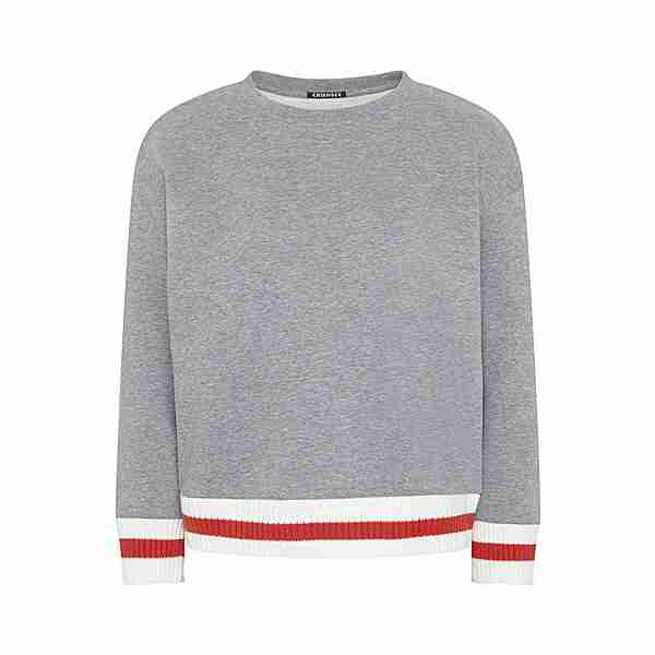 Chiemsee Sweater Sweatshirt Damen 17-4402M Neutral Gray Melange