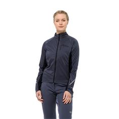 Rückansicht von Jack Wolfskin MOROBBIA ALPHA INS JKT W Funktionsjacke Damen graphite