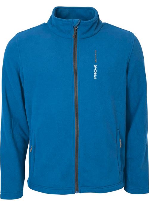 Rückansicht von PRO-X-elements PAUL Fleecejacke Herren Blau