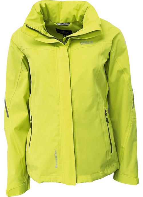 Rückansicht von PRO-X-elements CARINA STRETCH Funktionsjacke Damen Lime Grün