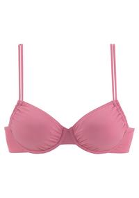 Lascana B&uuml;gel-Bikini-Top Bikini Oberteil Damen - rose