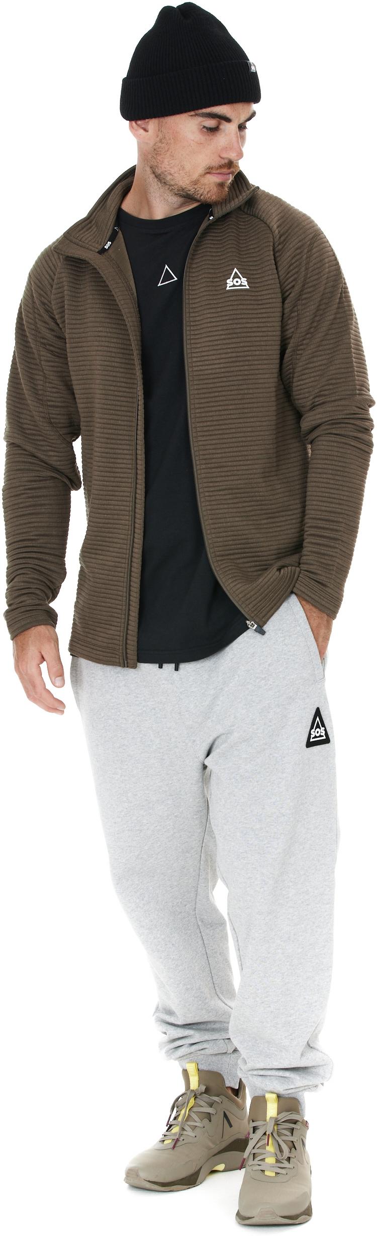 SOS SOS Muju Sweatjacke Herren - 5056 Tarmac - 0 | SportScheck