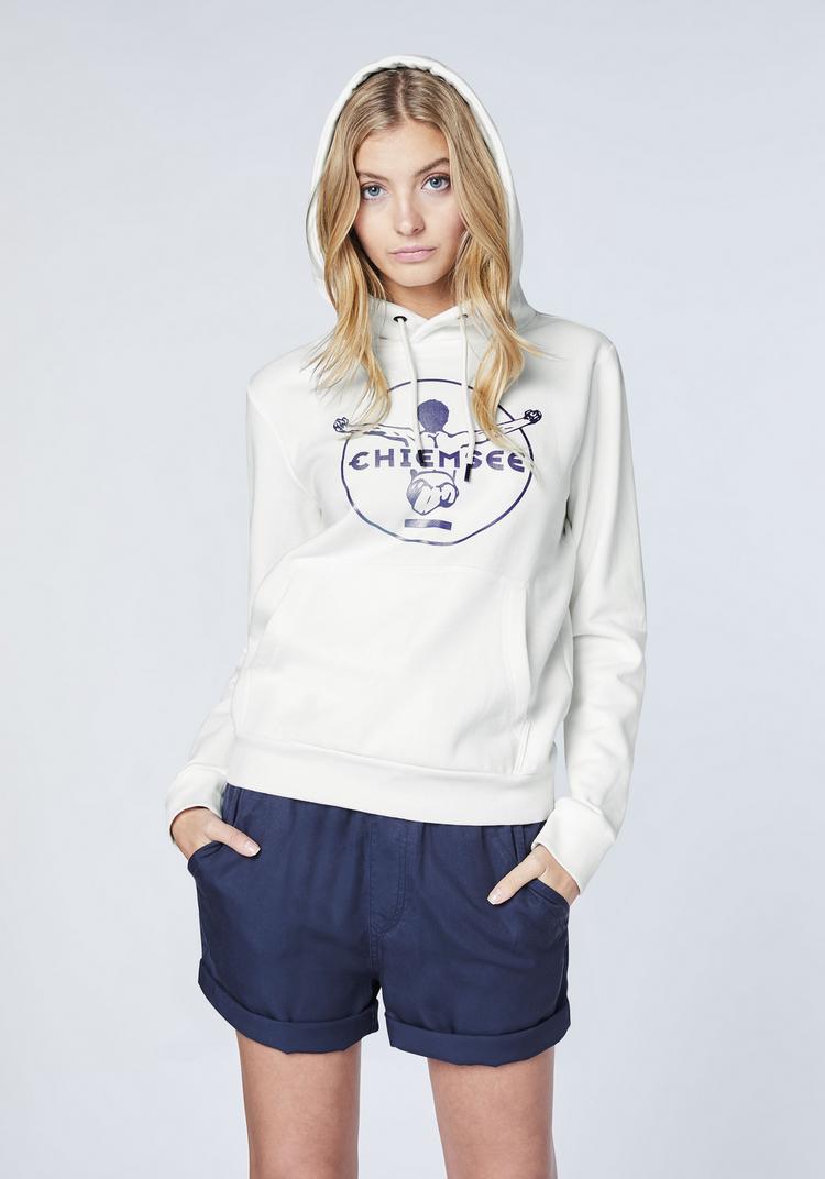 Chiemsee Chiemsee Hoodie Sweatshirt Damen - Bright White - 0 | SportScheck