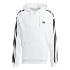 adidas Essentials 3-Streifen Hoodie Hoodie Herren White