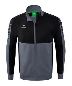 Erima Six Wings Trainingsjacke Trainingsjacke Herren grauschwarz