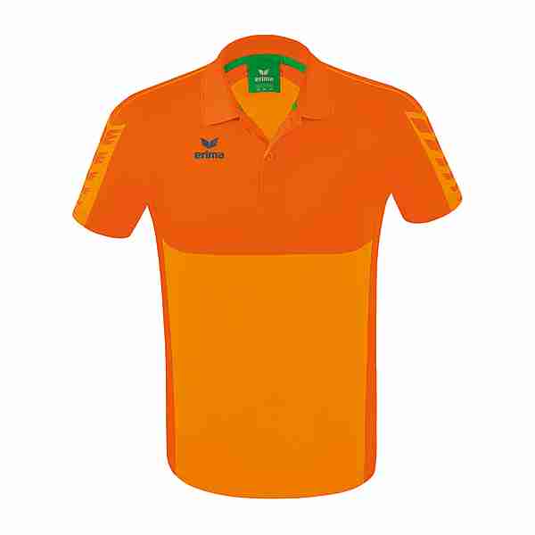 Erima Six Wings Poloshirt Poloshirt Herren orange
