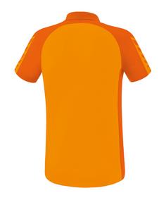 Rückansicht von Erima Six Wings Poloshirt Poloshirt Herren orange
