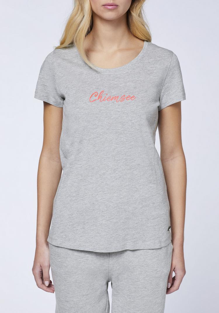 Chiemsee Chiemsee T-Shirt T-Shirt Damen - 17-4402M Neutral Gray Melange - 4 | SportScheck