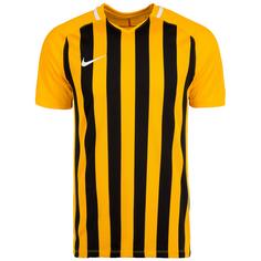 Nike Striped Division III Fußballtrikot Herren gelb / schwarz