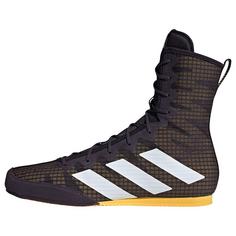 adidas Box Hog 4 Boxschuh Boxschuhe Aurora Black / Cloud White / Spark