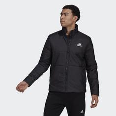 Rückansicht von adidas BSC 3-Streifen Insulated Jacke Jacke Herren Black