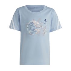 adidas Disney Vaiana T-Shirt T-Shirt Kinder Blue Dawn / White