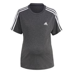 adidas Maternity T-Shirt – Umstandsmode T-Shirt Damen Black Melange / White