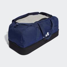 Rückansicht von adidas Tiro League Duffelbag L Reisetasche Team Navy Blue 2 / Black / White