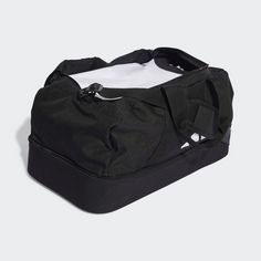 Rückansicht von adidas Tiro League Duffelbag S Sporttasche Black / White