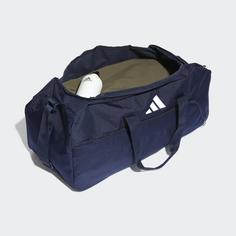 Rückansicht von adidas Tiro League Duffelbag M Reisetasche Team Navy Blue 2 / Black / White