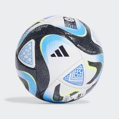 Rückansicht von adidas OCEAUNZ PRO FUSSBALL Fußball White / Collegiate Navy / Bold Blue / Bright Blue
