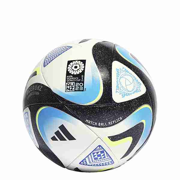 adidas Oceaunz Competition Ball Fußball White / Collegiate Navy / Bold Blue / Bright Blue