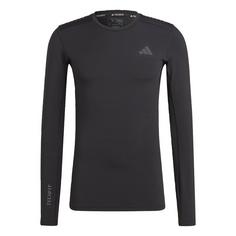 adidas Techfit Control x RHEON Longsleeve Funktionsshirt Herren Black / Black