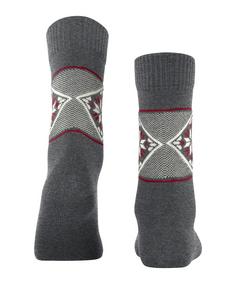 Rückansicht von Burlington Socken Freizeitsocken Damen dark grey (3070)