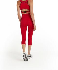 Rückansicht von Falke 3/4-Tights Damen scarlet (8070)