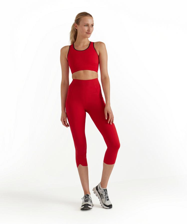 Falke Falke CORE &frac34; Sports Tights Damen - scarlet (8070) - 1 | SportScheck