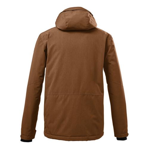 Rückansicht von KILLTEC KOW161 Softshelljacke Herren Senf