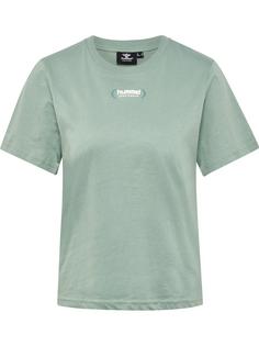 hummel hmlPAOLA REGULAR T-SHIRT T-Shirt Damen CHINOIS GREEN