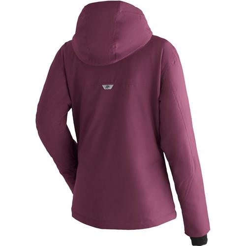 Rückansicht von Maier Sports Purga Snow Fleecejacke Damen Lila