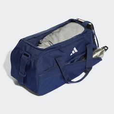 Rückansicht von adidas Tiro League Duffelbag S Sporttasche Team Navy Blue 2 / Black / White