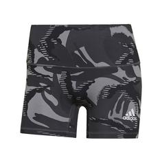 adidas 4-Inch Camo kurze Tight Funktionsshorts Damen Grey / Black / White