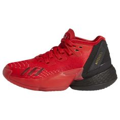 adidas D.O.N. Issue #4 Basketballschuh Basketballschuhe Kinder Vivid Red / Core Black / Team Victory Red