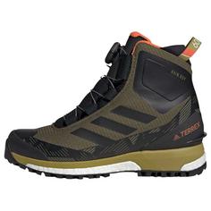 adidas TERREX Conrax BOA RAIN.RDY Wanderschuh Wanderschuhe Focus Olive / Core Black / Pulse Olive