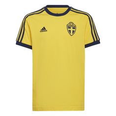 adidas Schweden T-Shirt Fanshirt Kinder Eqt Yellow