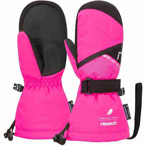Reusch Kaden Down R-TEX® XT Mitten Skihandschuhe Kinder 3350 pink glo