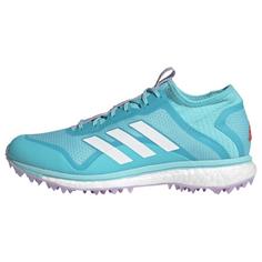 adidas Fabela X Empower Hockeyschuh Multifunktionsschuhe Damen Pulse Aqua / Cloud White / Purple Tint