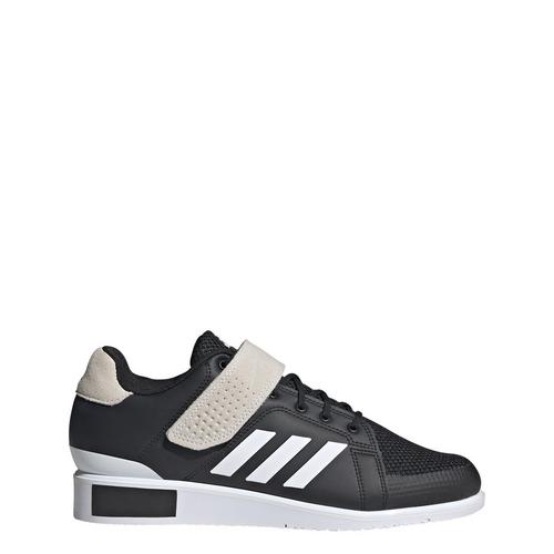 Rückansicht von adidas Power Perfect 3 Tokyo Gewichtheberschuh Fitnessschuhe Core Black / Cloud White / Core Black