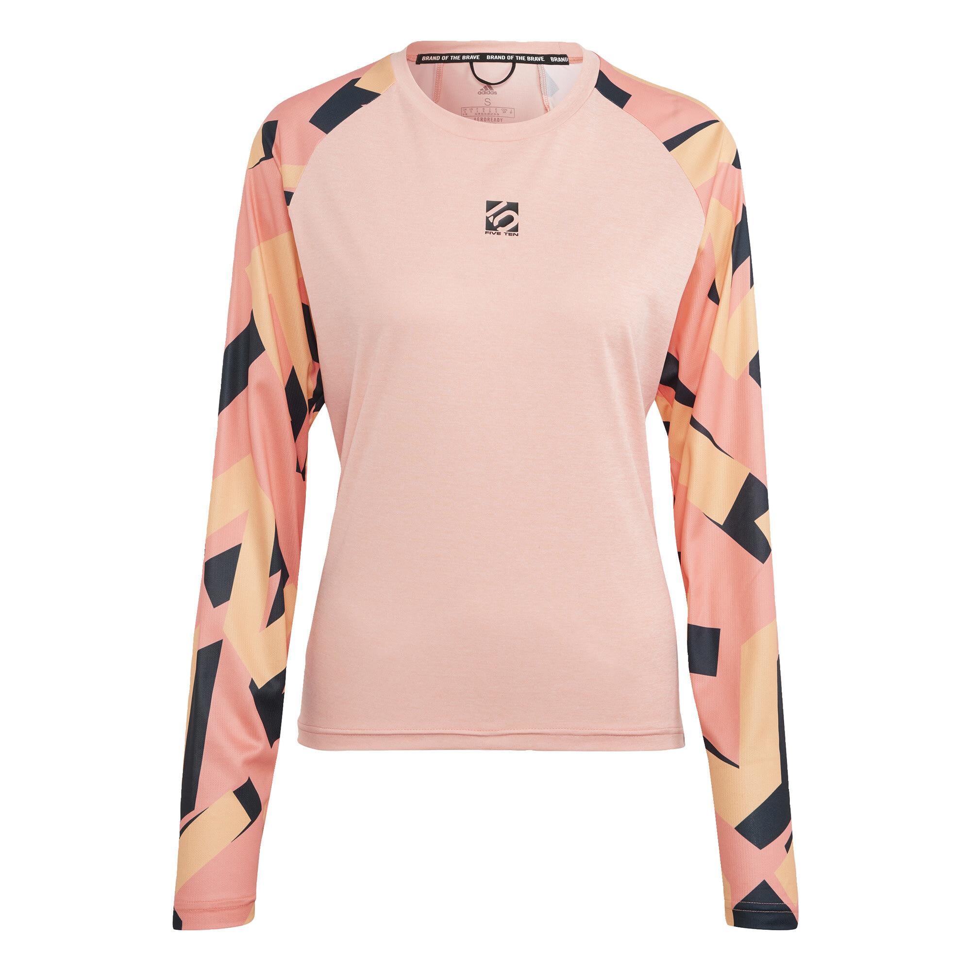 adidas Five Ten TrailX Longsleeve Langarmshirt Damen Semi Coral Fusion