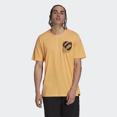 Rückansicht von adidas Five Ten Brand of the Brave T-Shirt Funktionsshirt Herren Hazy Orange