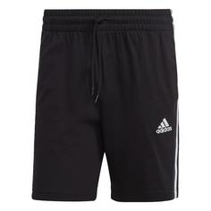 adidas Essentials 3-Streifen Shorts Funktionsshorts Herren Black / White